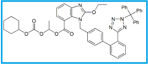 CANDESARTAN CILEXETIL N2-TRITYL ANALOG